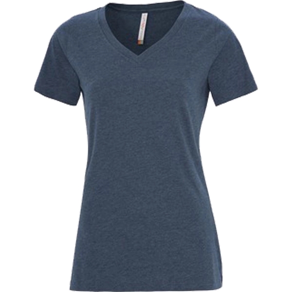 Ladies' ATC™ Eurospun V-Neck Tee - Ladies' ATC™ Eurospun V-Neck Tee - Image 18 of 27