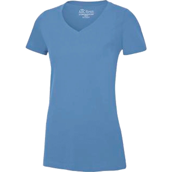 Ladies' ATC™ Eurospun V-Neck Tee - Ladies' ATC™ Eurospun V-Neck Tee - Image 20 of 27