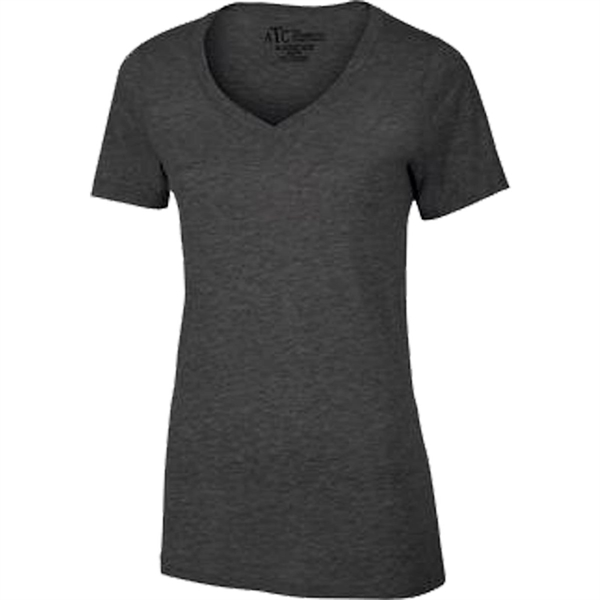Ladies' ATC™ Eurospun V-Neck Tee - Ladies' ATC™ Eurospun V-Neck Tee - Image 21 of 27