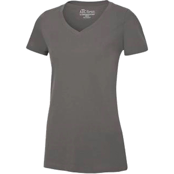 Ladies' ATC™ Eurospun V-Neck Tee - Ladies' ATC™ Eurospun V-Neck Tee - Image 22 of 27