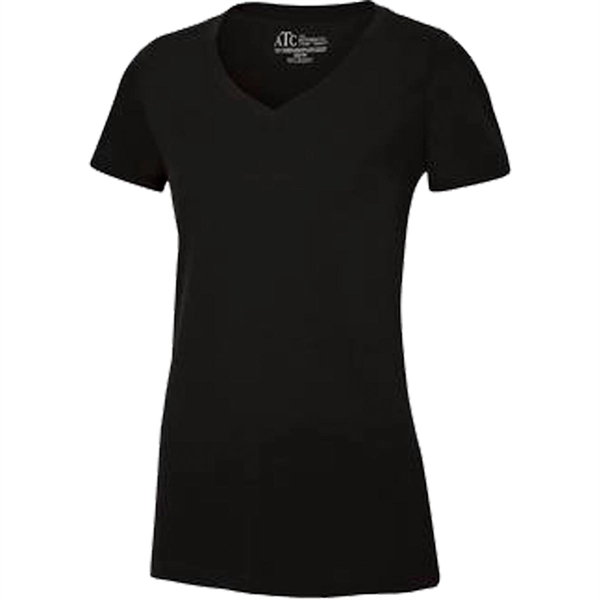 Ladies' ATC™ Eurospun V-Neck Tee - Ladies' ATC™ Eurospun V-Neck Tee - Image 26 of 27