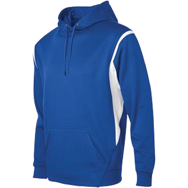 Adult ATC™ PTech™ Fleece VarCity Hooded Sweatshirt - Adult ATC™ PTech™ Fleece VarCity Hooded Sweatshirt - Image 2 of 7