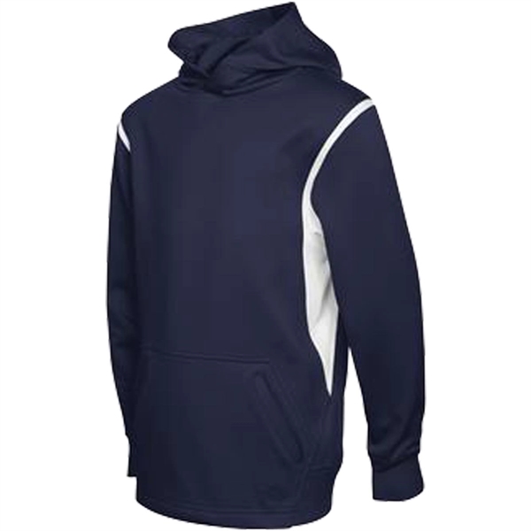 Youth ATC™ PTech™ Fleece VarCity Hooded Sweatshirt - Youth ATC™ PTech™ Fleece VarCity Hooded Sweatshirt - Image 1 of 7