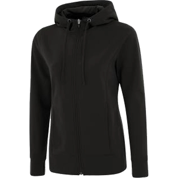 Game Day™ Ladies' Fleece Full Zip Hooded Sweatshirt - Game Day™ Ladies' Fleece Full Zip Hooded Sweatshirt - Image 2 of 3