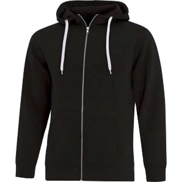 Adult Full Zip Hooded Sweatshirt - Adult Full Zip Hooded Sweatshirt - Image 2 of 5