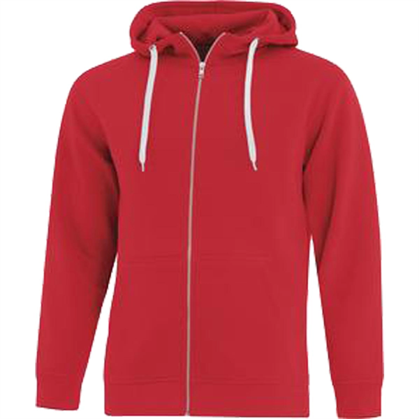 Adult Full Zip Hooded Sweatshirt - Adult Full Zip Hooded Sweatshirt - Image 5 of 5