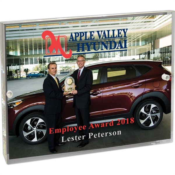 Magnetic Acrylic Insert/Entrapment Frame - 6" x 8" x 3/4"