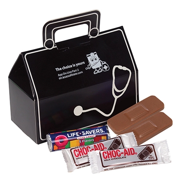 Doctor's Bag/Chocolate Aspirin/Chocolate Bandages /Lifesaver