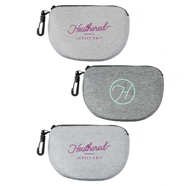 U-BAG HEATHERED JERSEY KNIT NEOPRENE UTILITY BAG - U-BAG HEATHERED JERSEY KNIT NEOPRENE UTILITY BAG - Image 2 of 9