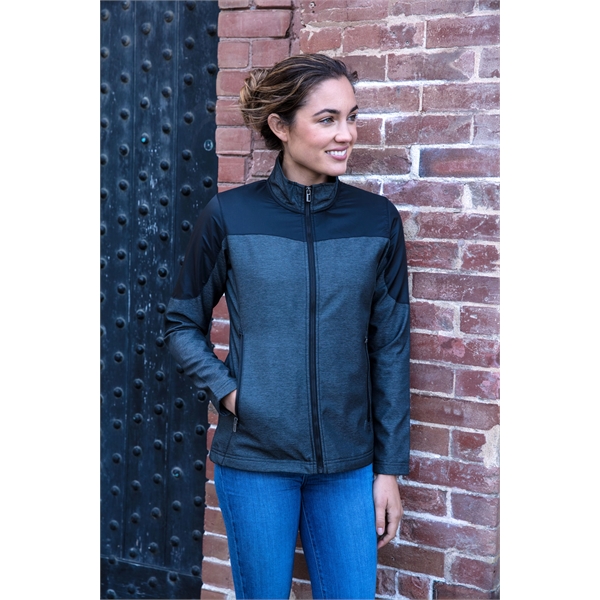 Ladies Aspect Softshell Jacket - Ladies Aspect Softshell Jacket - Image 2 of 2