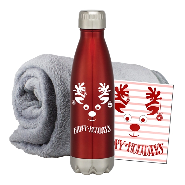 Promo Fleece Blanket and Tumbler Combo Set