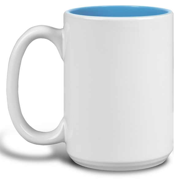 15 Oz. Two Tone Coffee Mug - 15 Oz. Two Tone Coffee Mug - Image 9 of 11