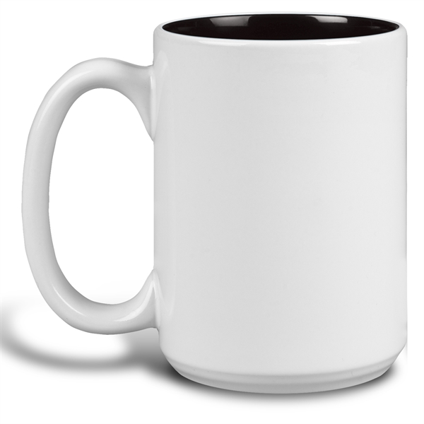 15 Oz. Two Tone Coffee Mug - 15 Oz. Two Tone Coffee Mug - Image 7 of 11
