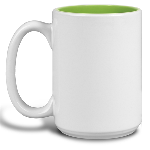 15 Oz. Two Tone Coffee Mug - 15 Oz. Two Tone Coffee Mug - Image 5 of 11