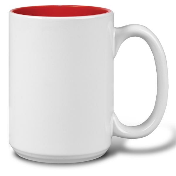 15 Oz. Two Tone Coffee Mug - 15 Oz. Two Tone Coffee Mug - Image 11 of 11