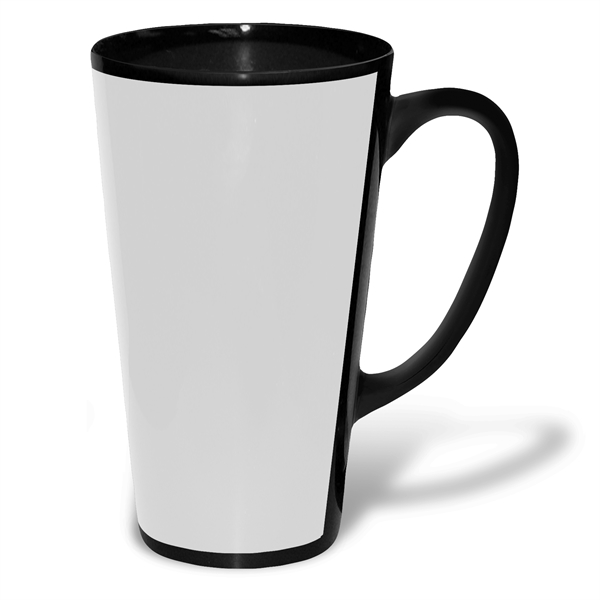 Smith and Canon Coffee Mug | Black Coffee 16 oz Ceramic Coffee Cups with Large Handles for Men Women |Porcelain Big Mug for Tea, Latte, and Coffee 