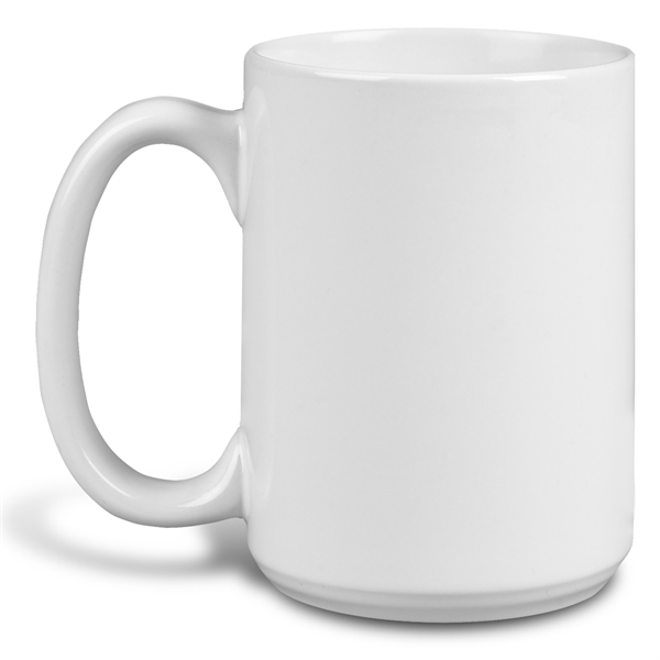 15 Oz. Glossy Mighty Coffee Mug - 15 Oz. Glossy Mighty Coffee Mug - Image 1 of 9