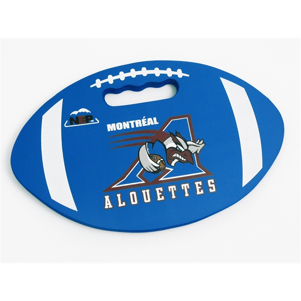 Football Shaped Foam Stadium Seat Cushion - USA Made! - Football Shaped Foam Stadium Seat Cushion - USA Made! - Image 1 of 1
