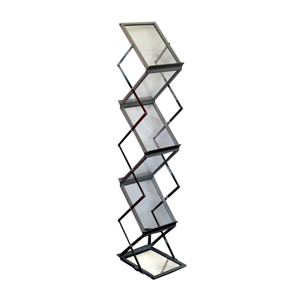 Brochure Holder Stand, Metal Flyer Display stand for Events - Brochure Holder Stand, Metal Flyer Display stand for Events - Image 0 of 5