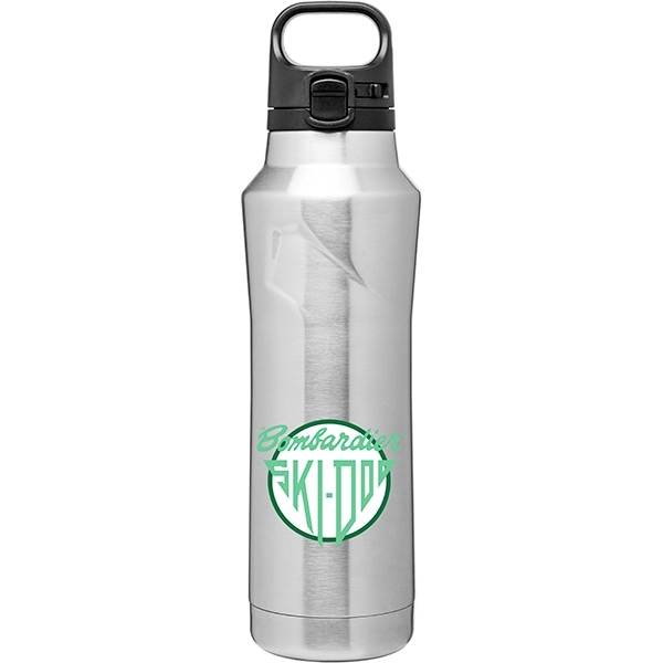 20.9 oz h2go Houston Stainless Insulated Bottle with Handle - 20.9 oz h2go Houston Stainless Insulated Bottle with Handle - Image 0 of 4