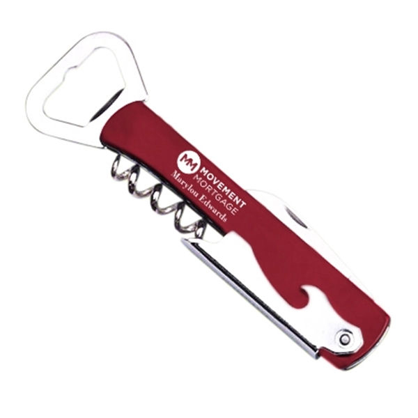 Party-Buddy Bottle Opener Corkscrew - Party-Buddy Bottle Opener Corkscrew - Image 1 of 2