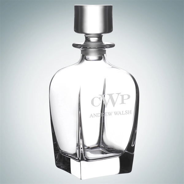 Custom RCR Fusion Whiskey Decanter (28oz)