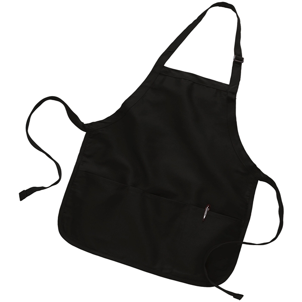 Q-Tees™ Full-Length Apron with Pouch