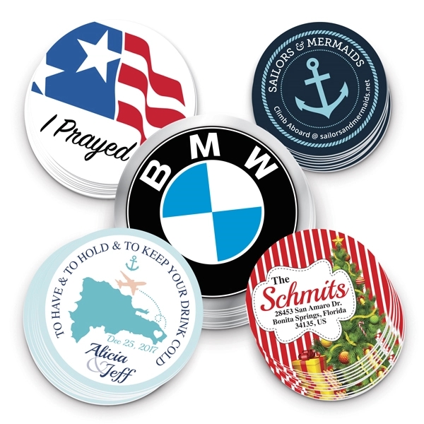 Custom Circle Stickers - No Setup Fees - Custom Circle Stickers - No Setup Fees - Image 0 of 0