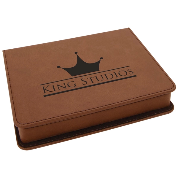 Dark Brown Leatherette 4-Piece Wine Tool Set - Dark Brown Leatherette 4-Piece Wine Tool Set - Image 1 of 2