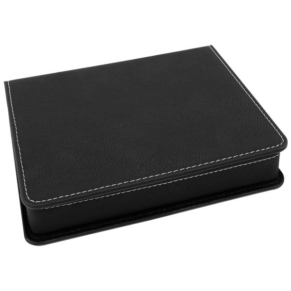 Black Leatherette 4-Piece Wine Tool Set - Black Leatherette 4-Piece Wine Tool Set - Image 2 of 2