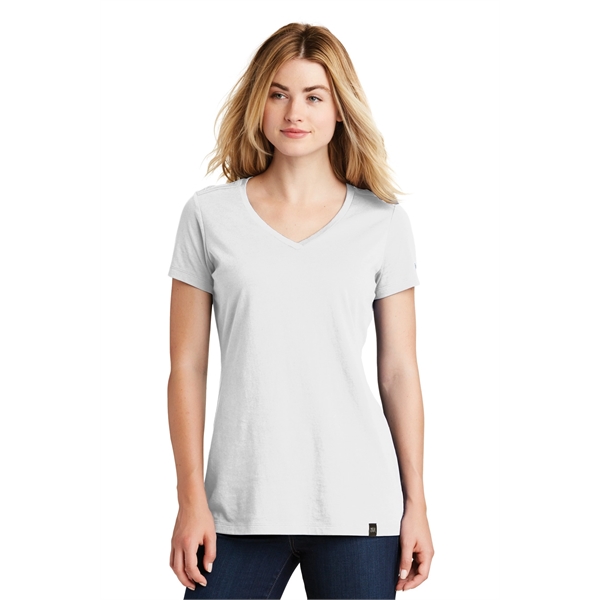 New Era Women's Heritage Blend V-Neck Tee. - New Era Women's Heritage Blend V-Neck Tee. - Image 7 of 76