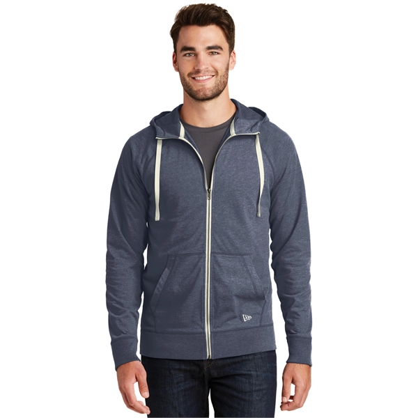 New Era Sueded Cotton Blend Full-Zip Hoodie. - New Era Sueded Cotton Blend Full-Zip Hoodie. - Image 1 of 27