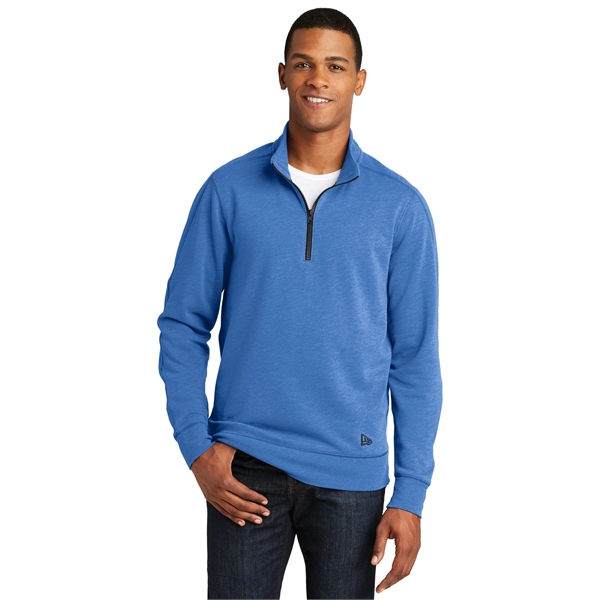 New Era Tri-Blend Fleece 1/4-Zip Pullover. - New Era Tri-Blend Fleece 1/4-Zip Pullover. - Image 2 of 26