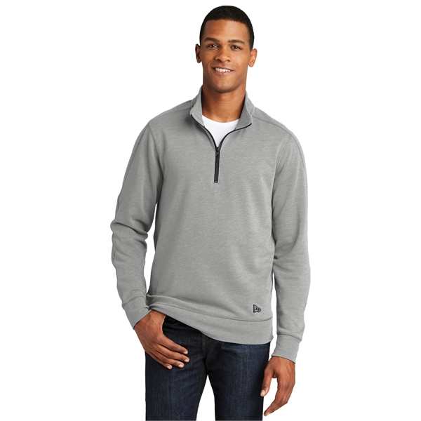 New Era Tri-Blend Fleece 1/4-Zip Pullover. - New Era Tri-Blend Fleece 1/4-Zip Pullover. - Image 3 of 26