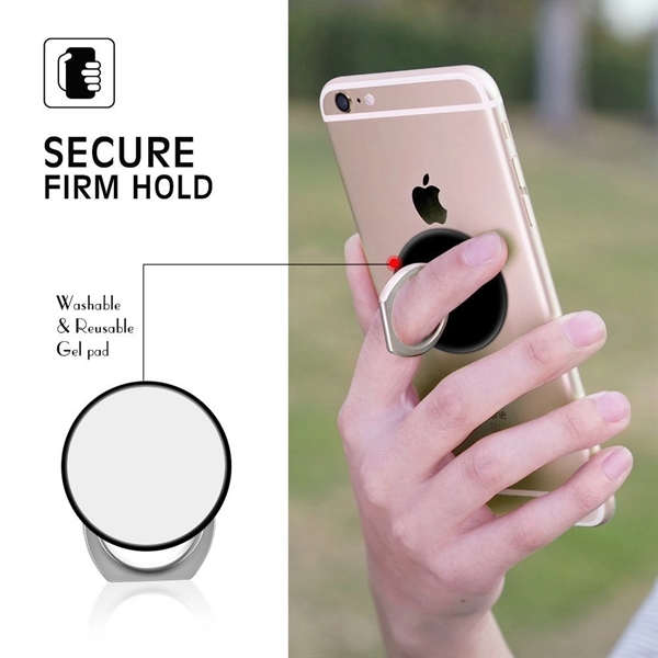 Washington Metal Adhesive Cell Phone Ring Grip holder - Washington Metal Adhesive Cell Phone Ring Grip holder - Image 3 of 4