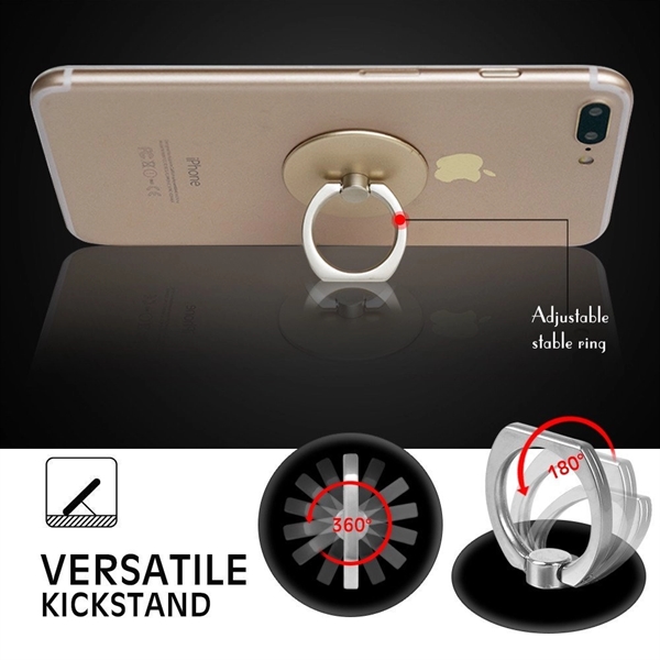 Washington Metal Adhesive Cell Phone Ring Grip holder - Washington Metal Adhesive Cell Phone Ring Grip holder - Image 4 of 4