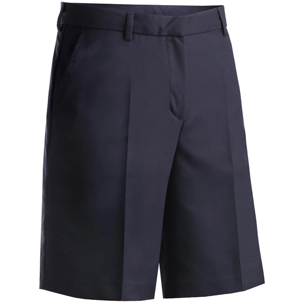 Ladies' Microfiber Flat Front Shorts - Ladies' Microfiber Flat Front Shorts - Image 2 of 2
