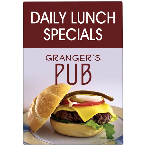 A-Frame Sandwich Board Replacement Banner - A-Frame Sandwich Board Replacement Banner - Image 0 of 1
