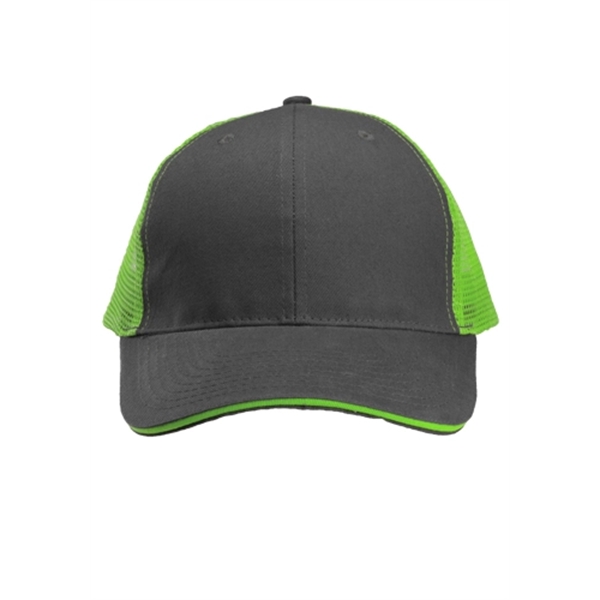 Seneca Two Tone Structured Mesh Trucker Hat - Seneca Two Tone Structured Mesh Trucker Hat - Image 5 of 7