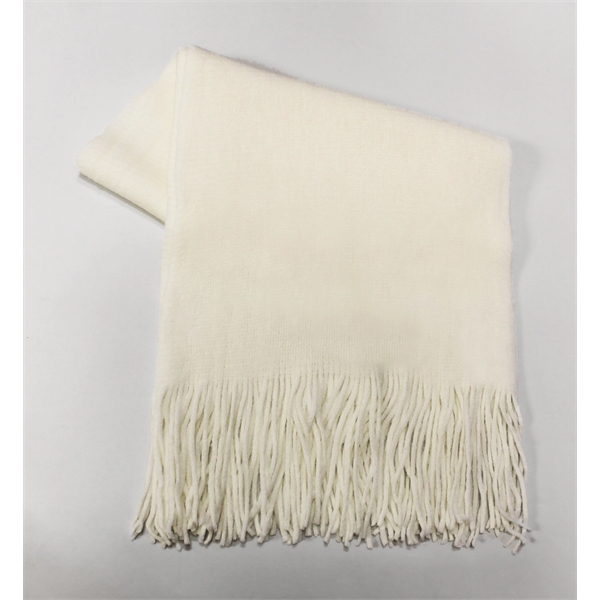 Boucle fringed scarf - Boucle fringed scarf - Image 4 of 9