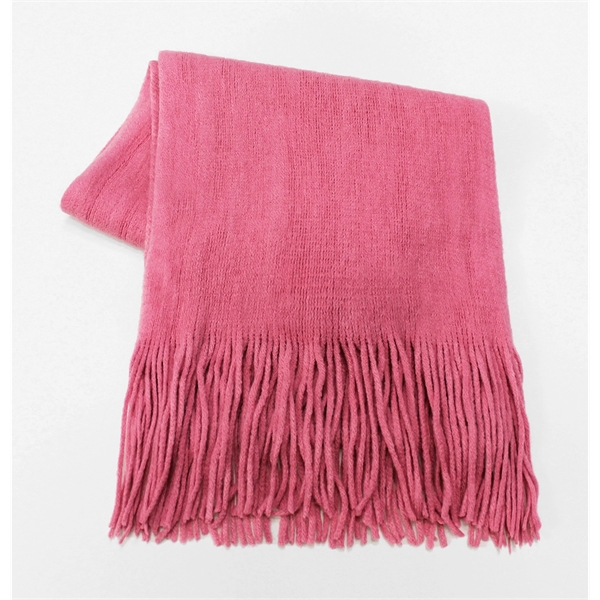 Boucle fringed scarf - Boucle fringed scarf - Image 5 of 9