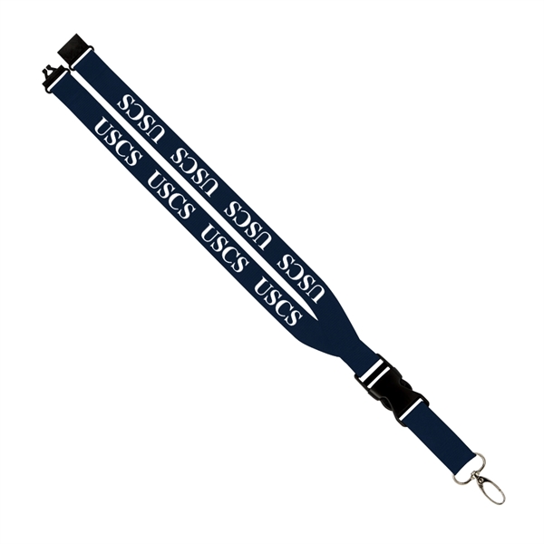 Maverick 1" Polyester Lanyard - Maverick 1" Polyester Lanyard - Image 1 of 4