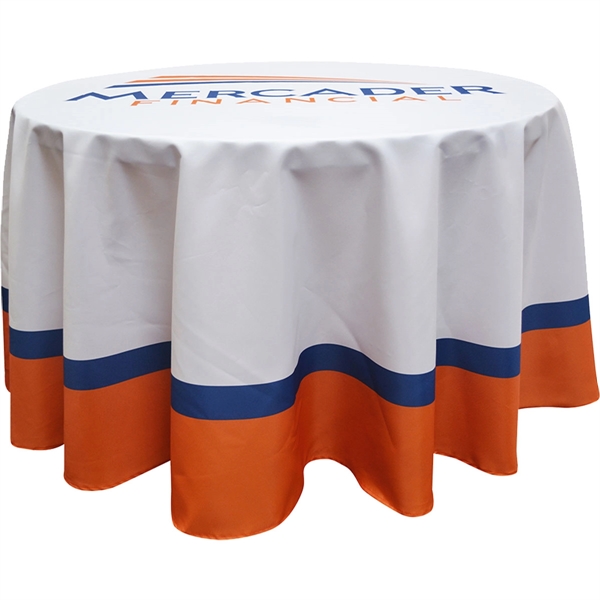 3-ft Full Color Round Table Covers with 28" overhang