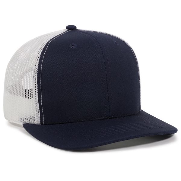 American Made Mesh Back Baseball Cap Plum Grove