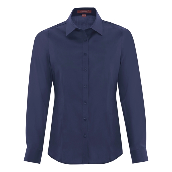 Coal Harbour® Everyday Long Sleeve Woven Ladies' Shirt - Coal Harbour® Everyday Long Sleeve Woven Ladies' Shirt - Image 6 of 8