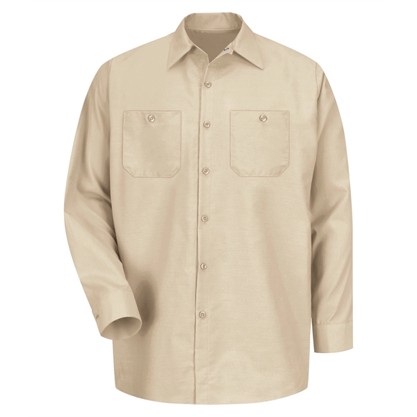 Red Kap® Industrial Long Sleeve Work Shirt - Red Kap® Industrial Long Sleeve Work Shirt - Image 9 of 10