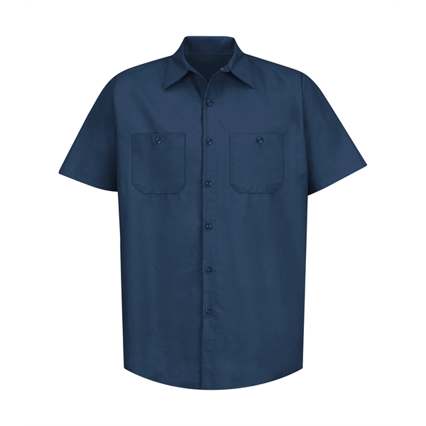 Red Kap® Industrial Short Sleeve Work Shirt - Red Kap® Industrial Short Sleeve Work Shirt - Image 9 of 10