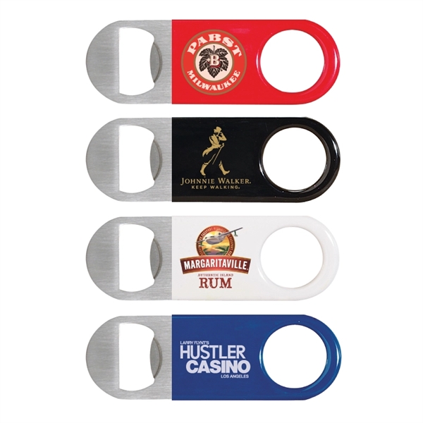 Short Paddle Vinyl Wrapped Bottle Opener - Short Paddle Vinyl Wrapped Bottle Opener - Image 0 of 5