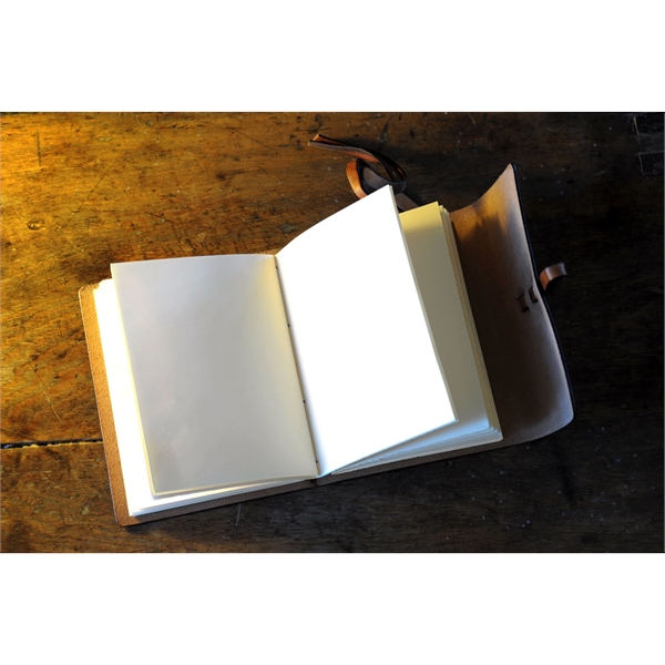 Italian Leather Handmade Medium Size Journal - Terra - Italian Leather Handmade Medium Size Journal - Terra - Image 1 of 2