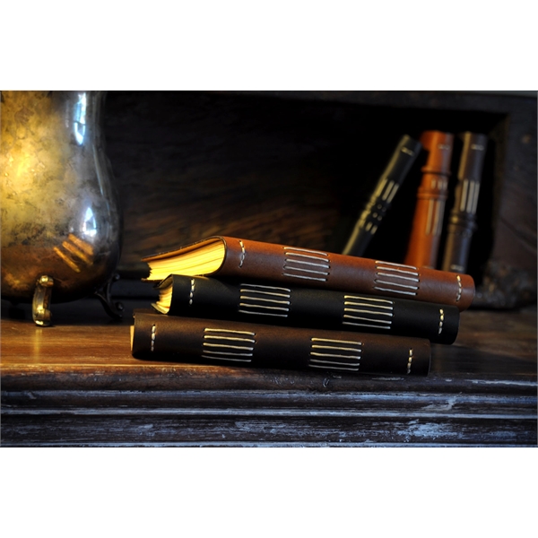 Italian Leather Hand-Stitched Large Journal - Terra - Italian Leather Hand-Stitched Large Journal - Terra - Image 2 of 2